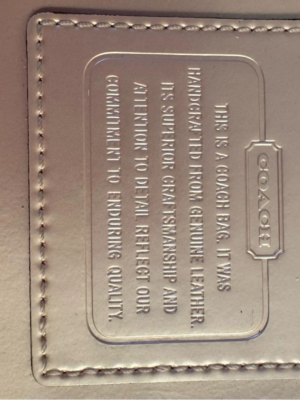 Coach Storybook Leather Wristlet - Picture 13 of 13